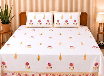 Muse Percale Cotton Bedsheet