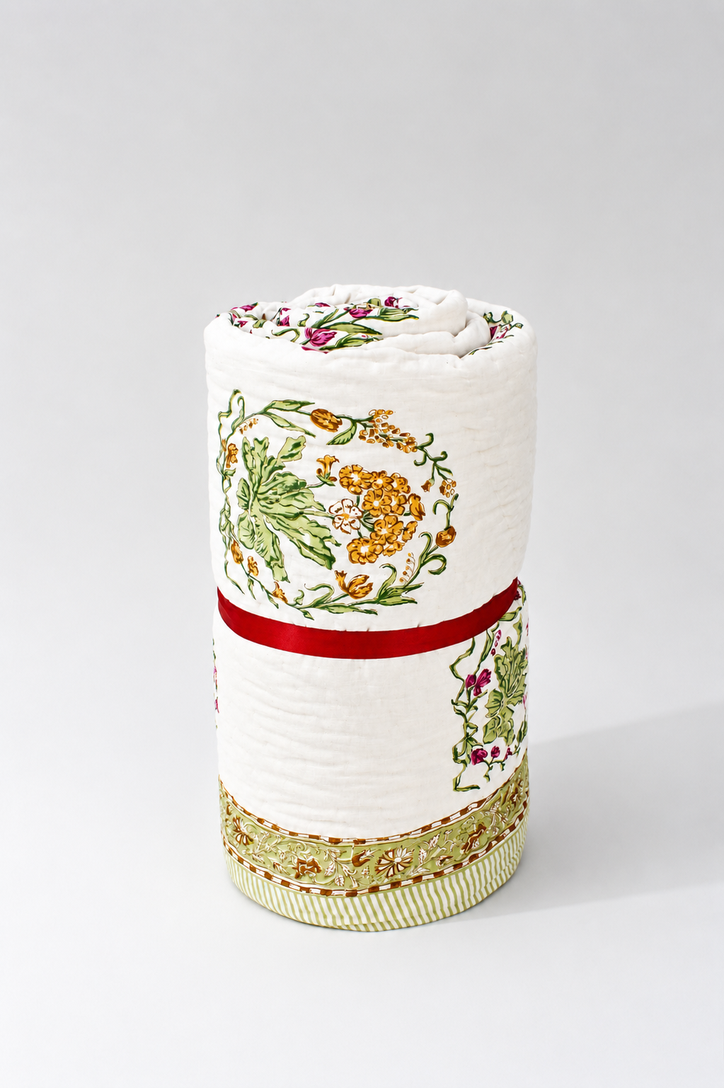 Organic Mulmul Cotton Quilt - Gulbagh