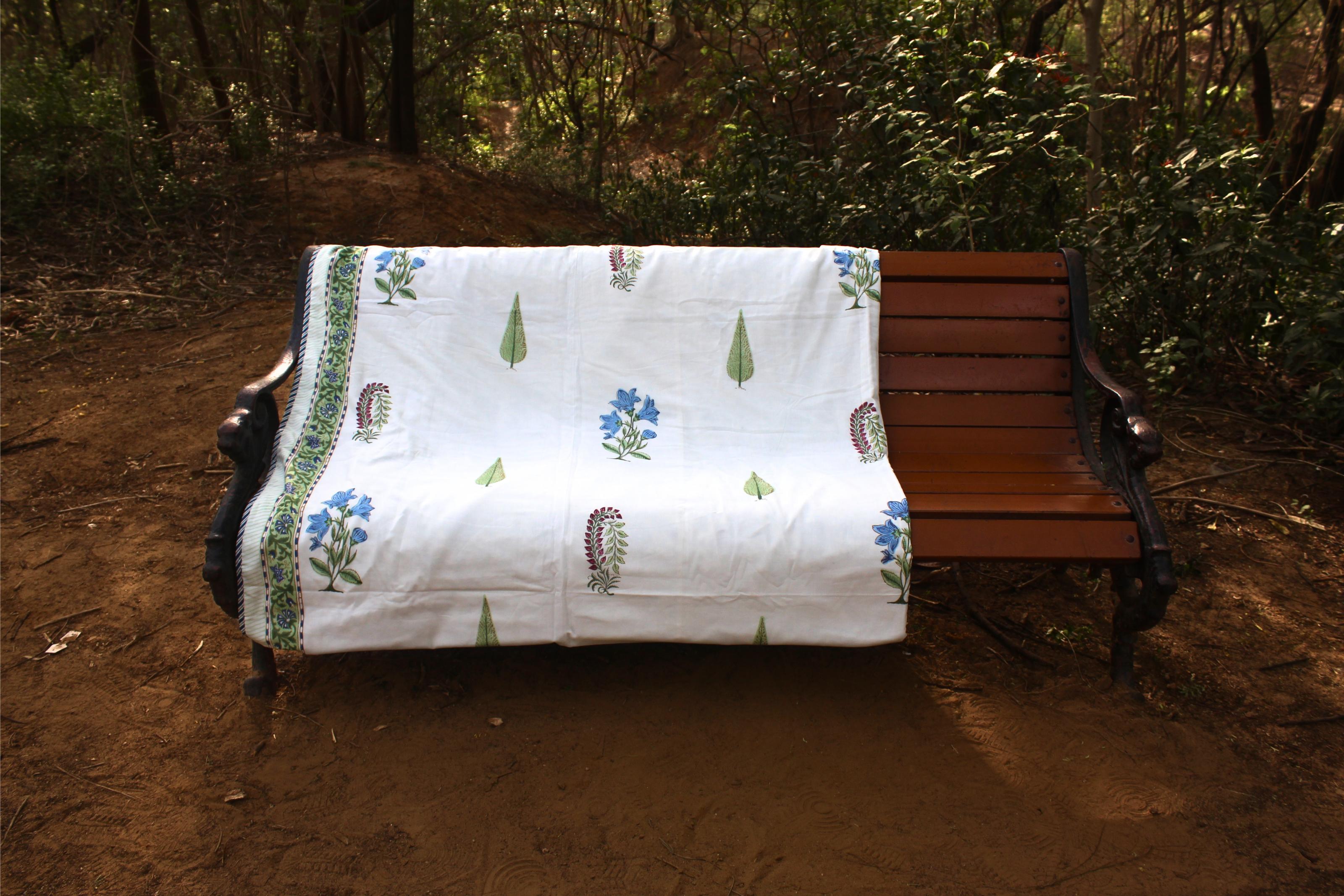 Organic Cotton AC Blanket - Bagh-E-Rang
