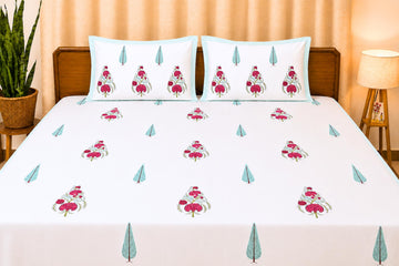 Petlora Percale Cotton Bedsheet