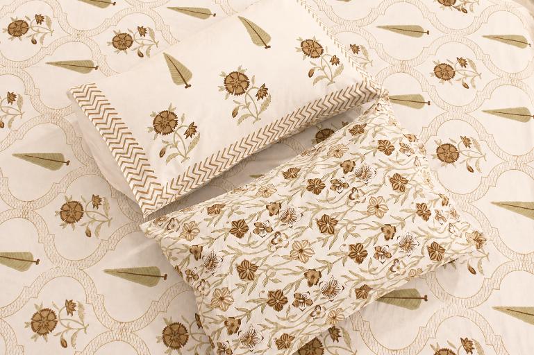 Gulkaar Percale Cotton Bedsheet