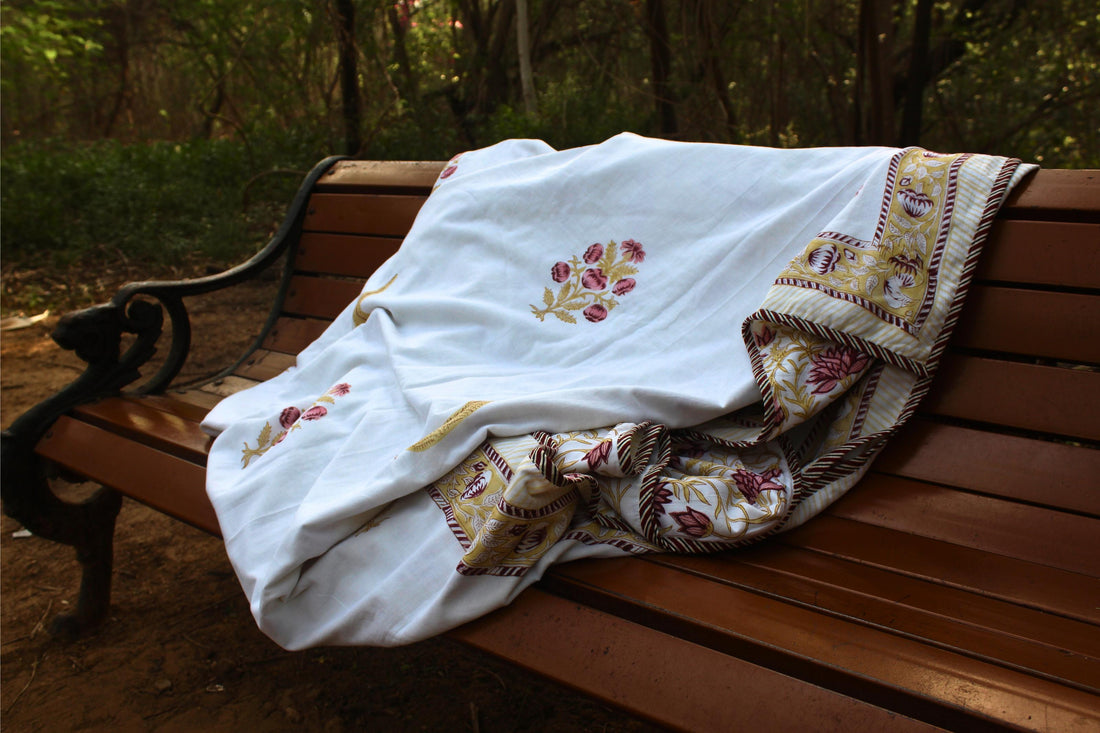 Organic Cotton AC Blanket - Vrindavan