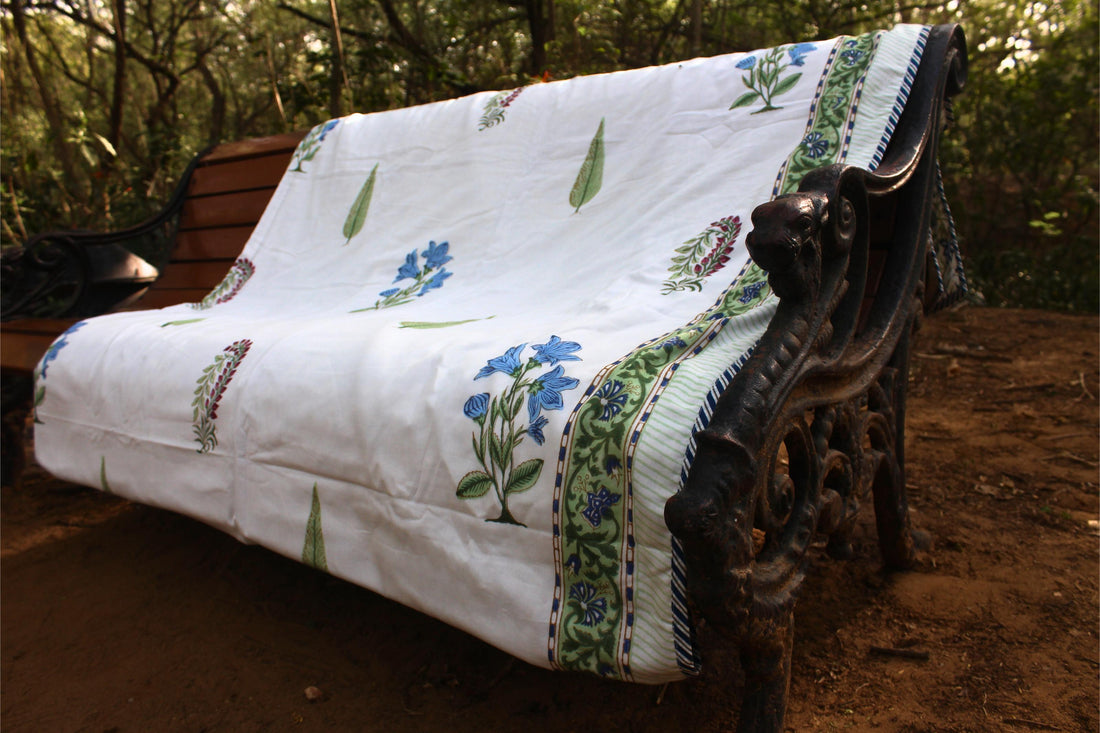 Organic Cotton AC Blanket - Bagh-E-Rang