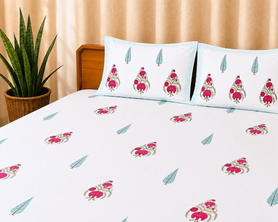 Petlora Percale Cotton Bedsheet