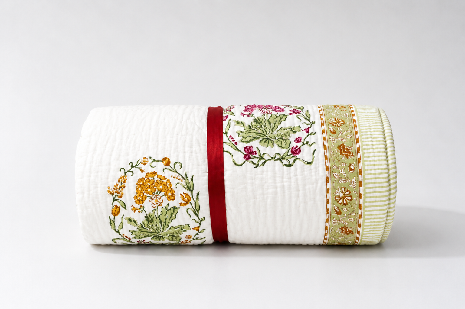 Organic Mulmul Cotton Quilt - Gulbagh