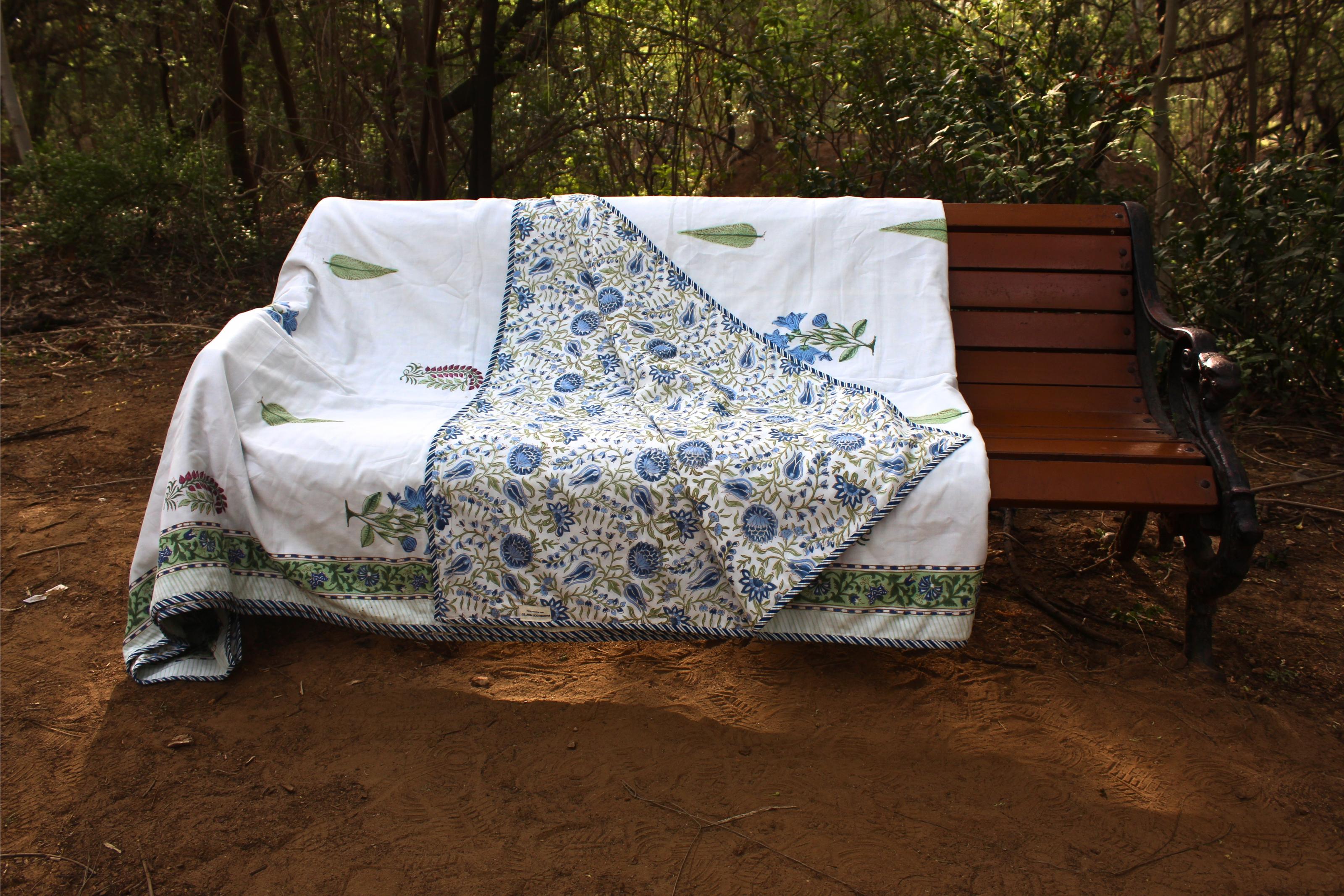 Organic Cotton AC Blanket - Bagh-E-Rang
