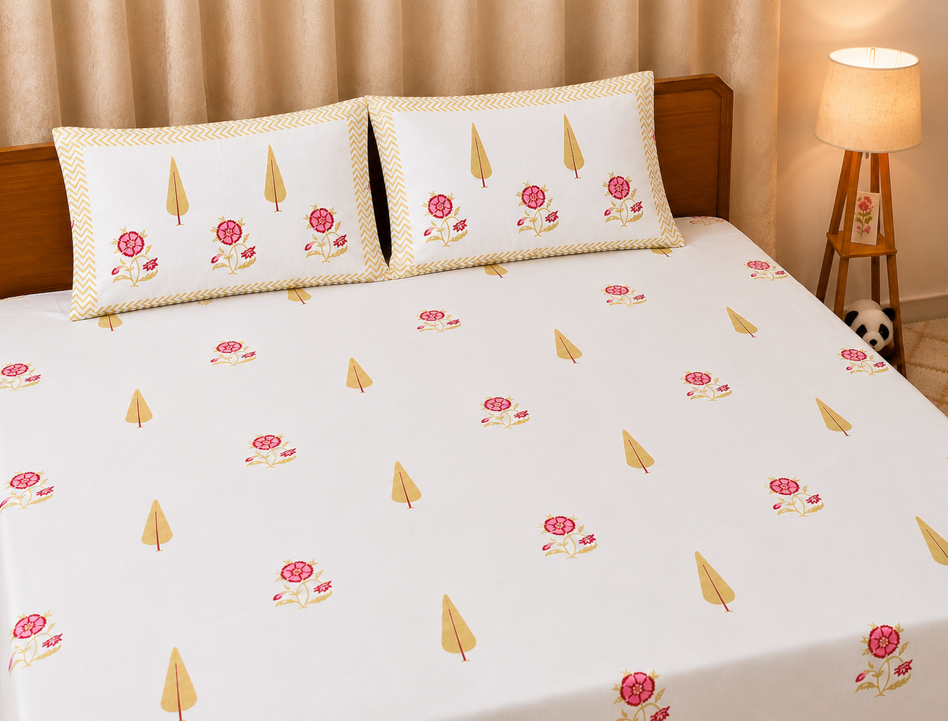 Muse Percale Cotton Bedsheet