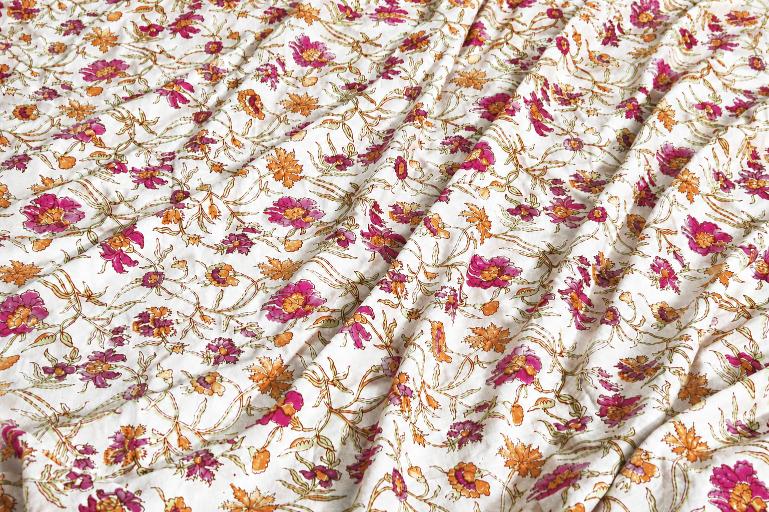 Organic Cotton AC Blanket - Gul Bagh Dohar