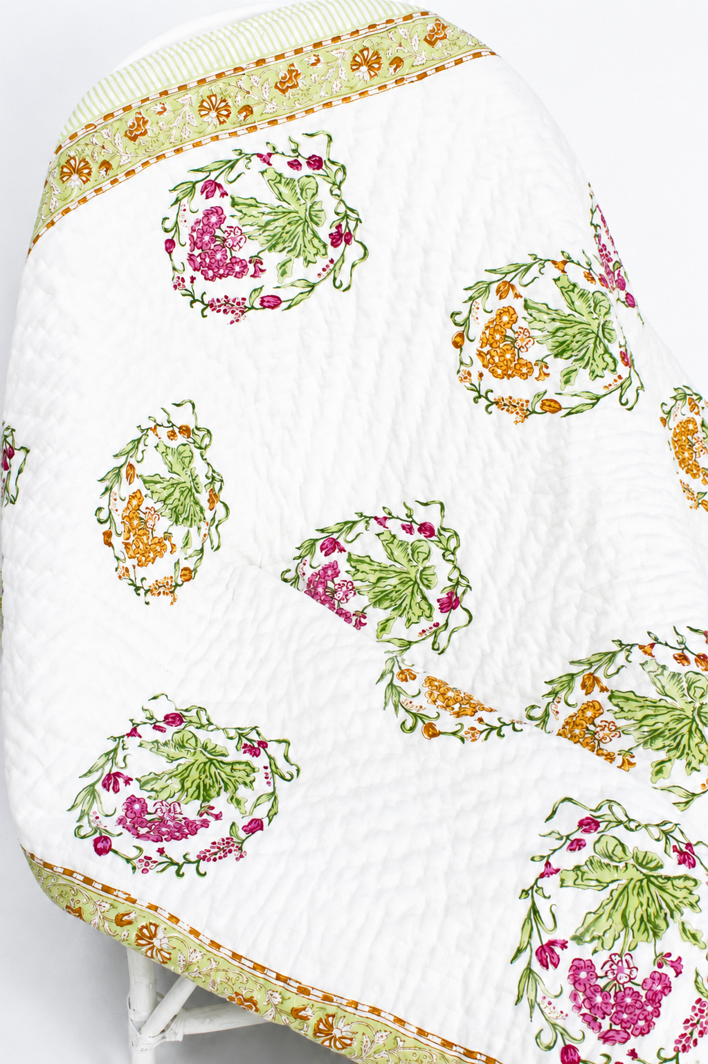 Organic Mulmul Cotton Quilt - Gulbagh