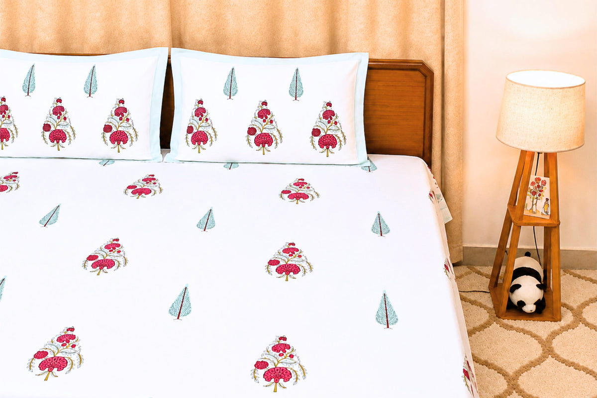 Petlora Percale Cotton Bedsheet