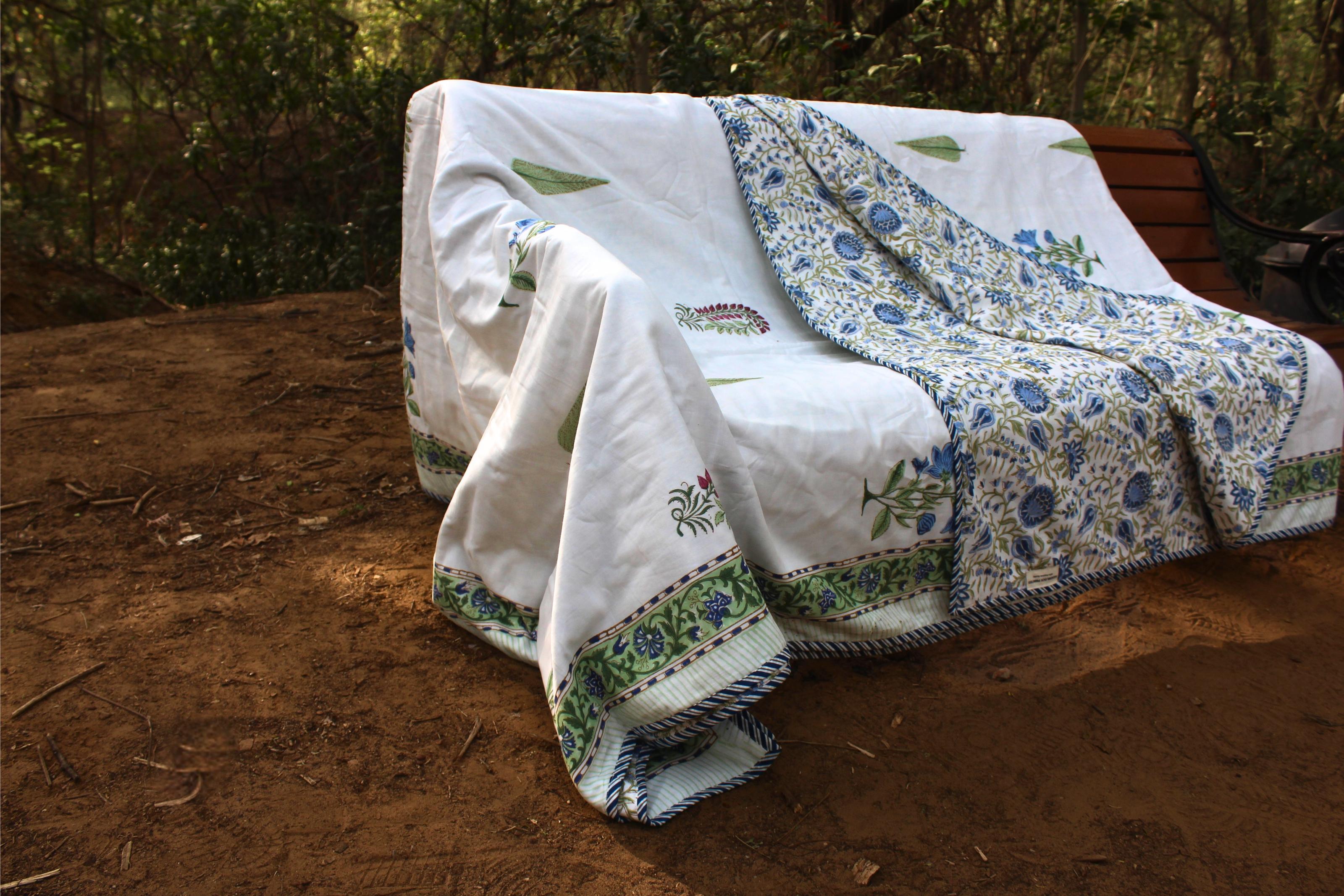 Organic Cotton AC Blanket - Bagh-E-Rang
