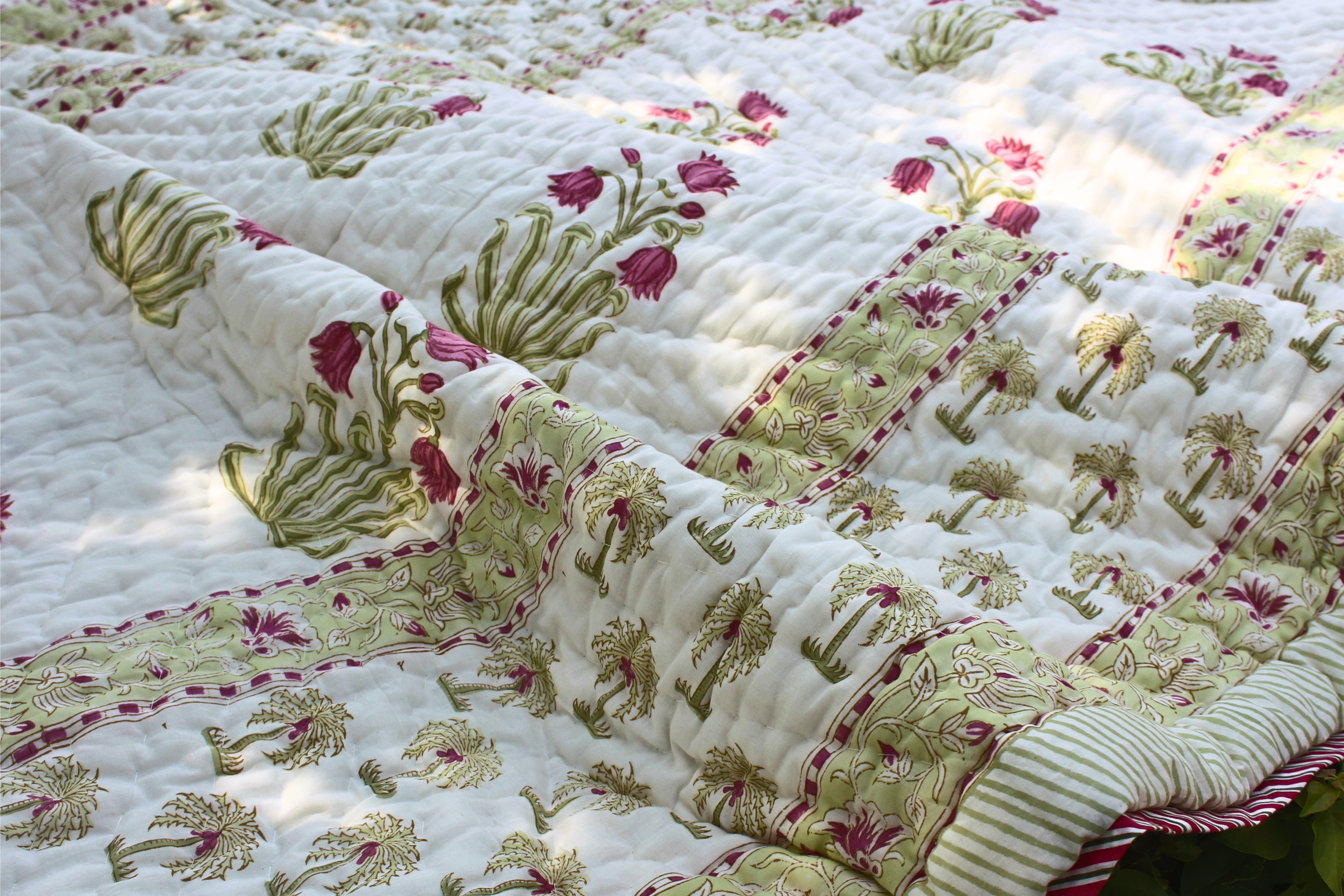 Organic Mulmul Cotton Quilt - Dhaaga