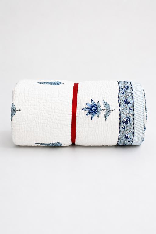 Organic Mulmul Cotton Quilt - Ambar