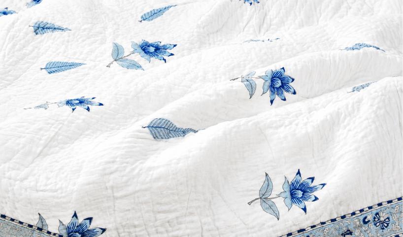 Organic Mulmul Cotton Quilt - Ambar