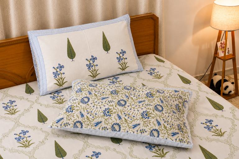 Naqsh Percale Cotton Bedsheet