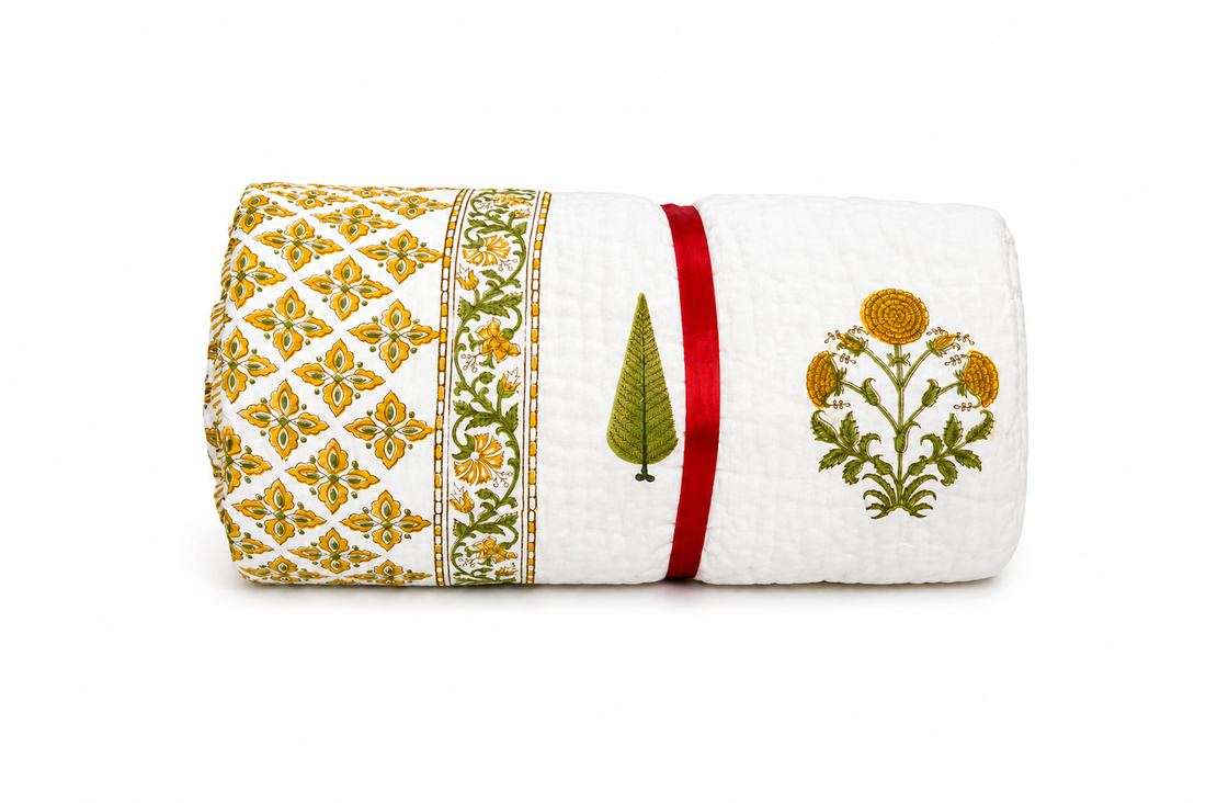 Organic Mulmul Cotton Quilt - Sutra