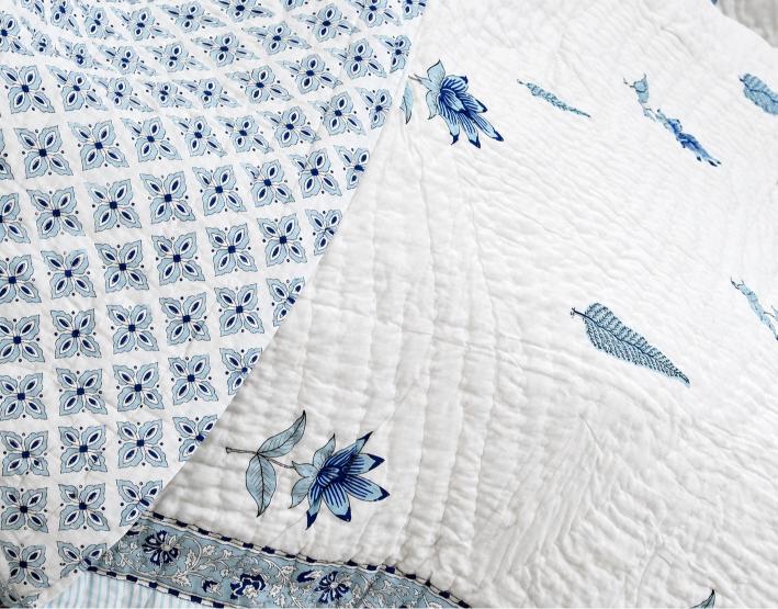 Organic Mulmul Cotton Quilt - Ambar