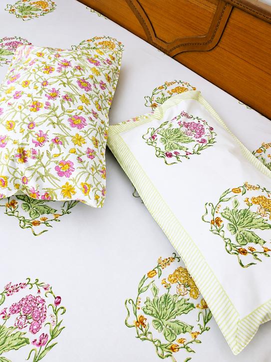 Gulbagh Percale Cotton Bedsheet