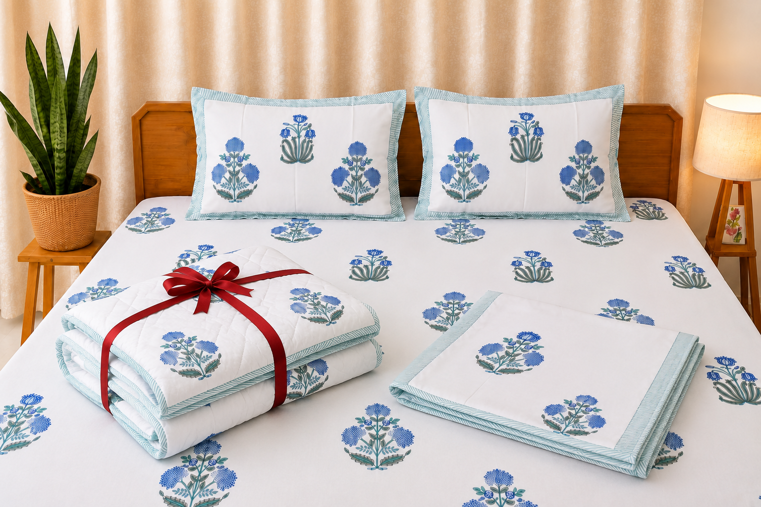 Neel bageecha - Bedding Set