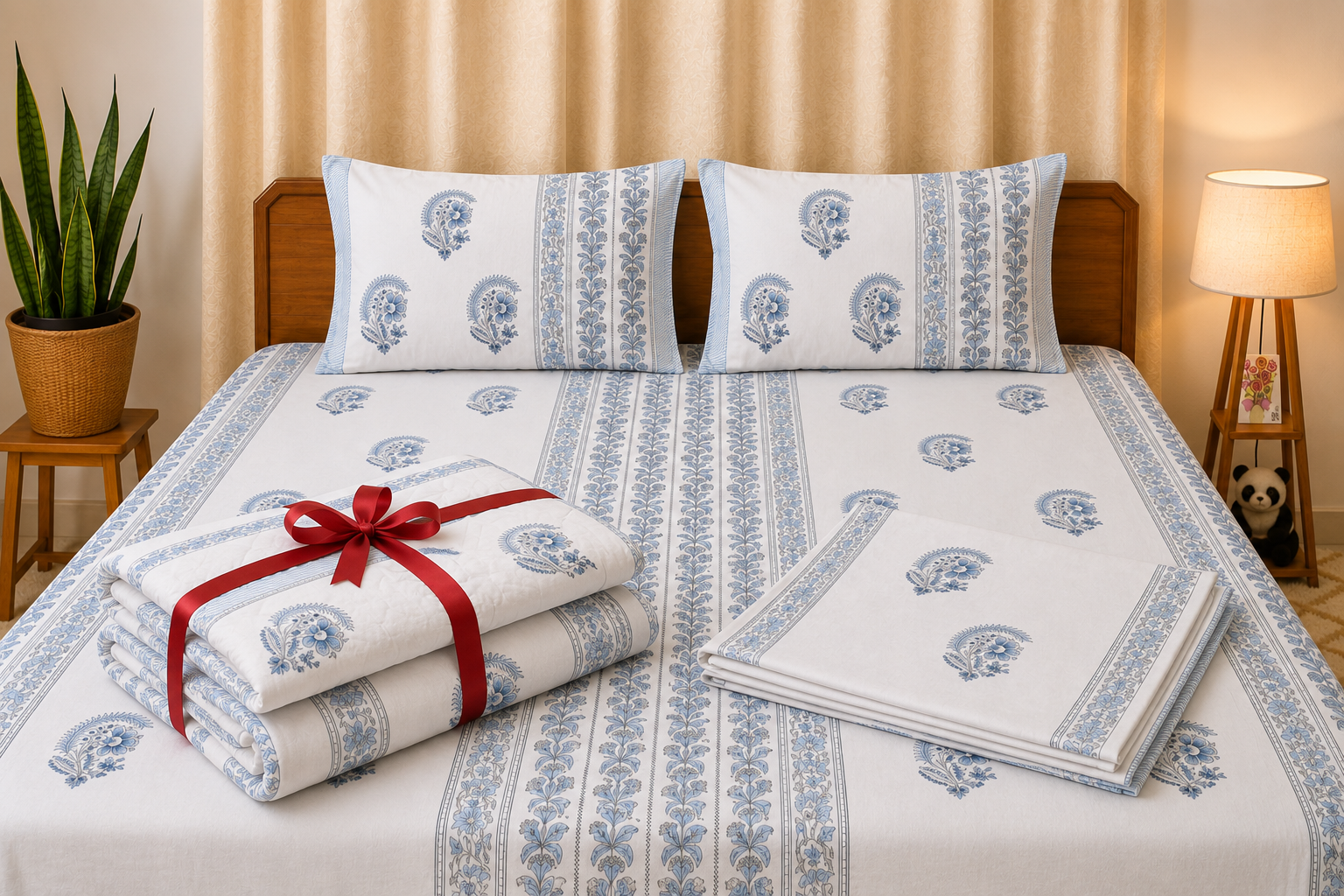 Neel vatika - Bedding Set